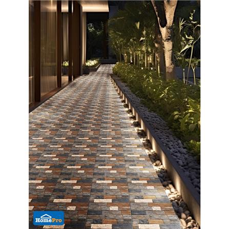 กระเบื้องพื้น 40x40 ซม. TARA แม็กนิม่า มิกซ์ เทา (CIR) PM 0.96 ตร.ม._4