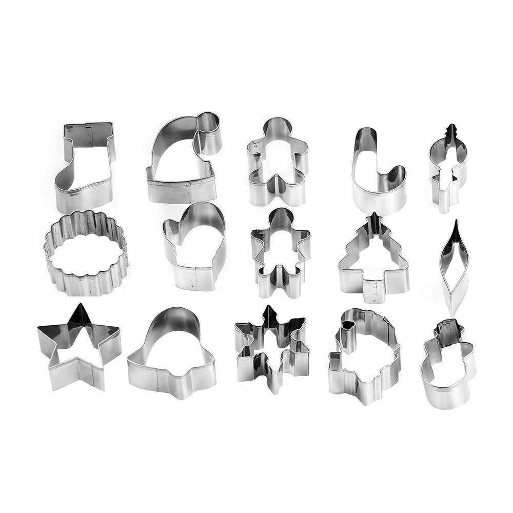 ชุดพิมพ์คุกกี้สเตนเลส PENGUIN KSA18 15 ชิ้น