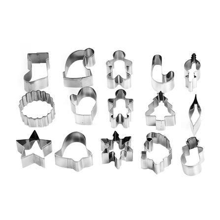 ชุดพิมพ์คุกกี้สเตนเลส PENGUIN KSA18 15 ชิ้น_0