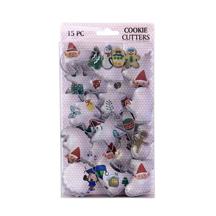 ชุดพิมพ์คุกกี้สเตนเลส PENGUIN KSA18 15 ชิ้น_1