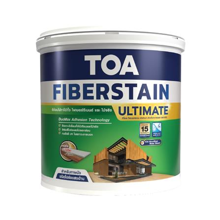 สีย้อมไม้ TOA FIBERSTAIN ULTIMATE WM006 สีมะฮอกกะนี โปร่งแสงด้าน 1 แกลลอน_0