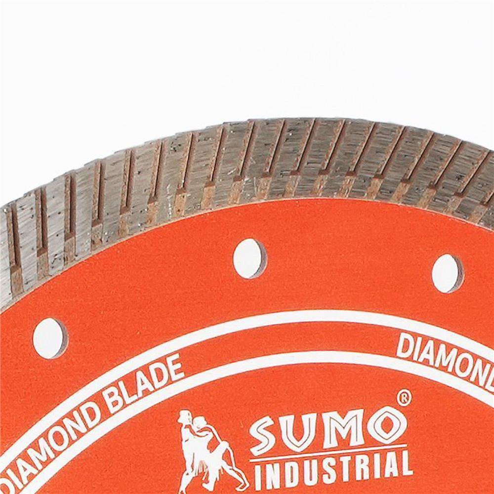 ใบตัดเพชร 9 นิ้ว x 2.6 มม. SUMO 40912 TURBO สีส้ม
