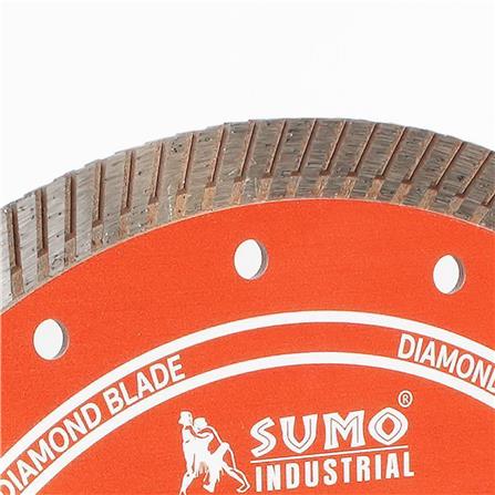 ใบตัดเพชร 9 นิ้ว x 2.6 มม. SUMO 40912 TURBO สีส้ม_3