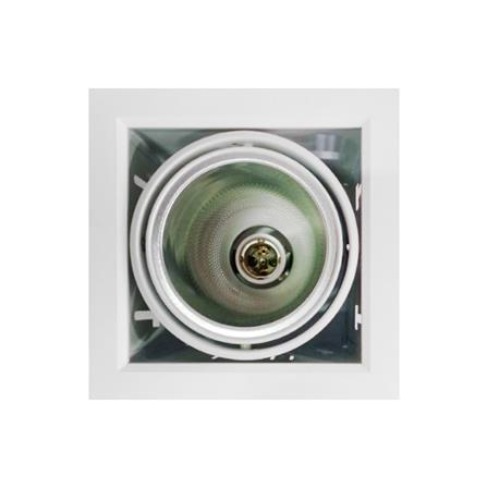 ดาวน์ไลท์ LUMAX 24-05155 7.5 นิ้ว สีขาว เหลี่ยม_2