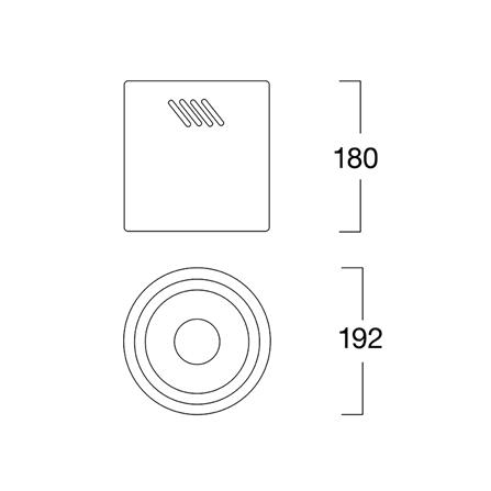 ดาวน์ไลท์ LUMAX 25-01924 7.55 นิ้ว สีดำ กลม_4