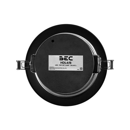 ดาวน์ไลท์ BEC HDL4/B 4 นิ้ว สีดำ กลม_3