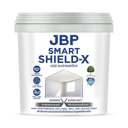 สีน้ำทาฝ้า JBP SMART SHIELD-X 7999 สีขาว ด้าน 1 แกลลอน_0