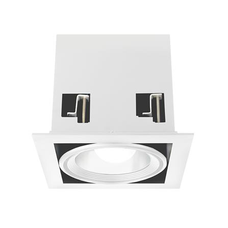 ดาวน์ไลท์ LUMAX 24-05134 5.1 นิ้ว สีขาว เหลี่ยม_0