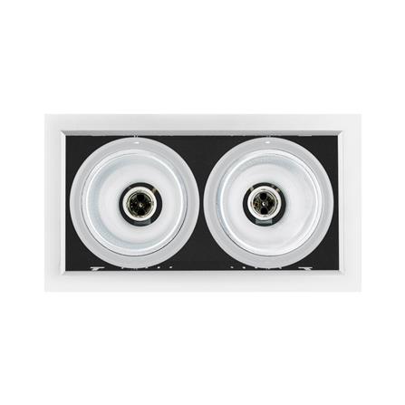 ดาวน์ไลท์ LUMAX 24-05135 9.25 นิ้ว สีขาว เหลี่ยม_1