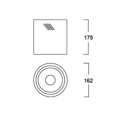 ดาวน์ไลท์ LUMAX 25-01922 6.3 นิ้ว สีดำ กลม_4