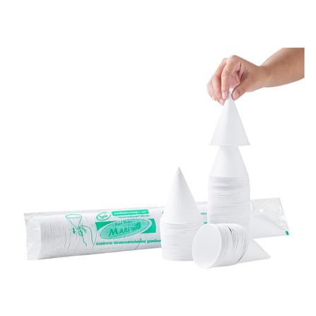 แก้วกรวยกระดาษ 115 มล. MARI แพ็ก 200 ใบ_1