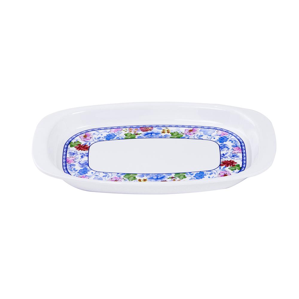 ถาดเหลี่ยมเมลามีน 9 นิ้ว UNICA IVY