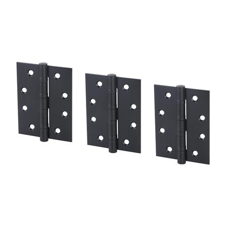 บานพับ 4x3 นิ้ว x 2 มม. HAFELE 489.04.033 สีดำ (แพ็ก 3 ชิ้น)_2