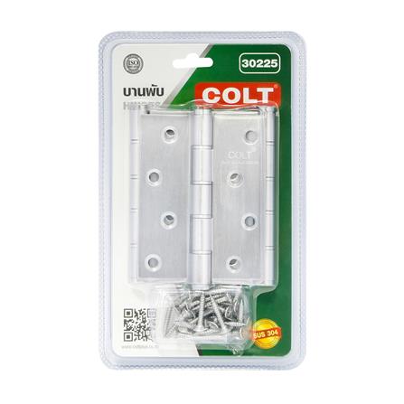 บานพับ 4X3 นิ้ว X 2 มม. COLT 30225 สีสเตนเลส แพ็ก 3 ชิ้น_2