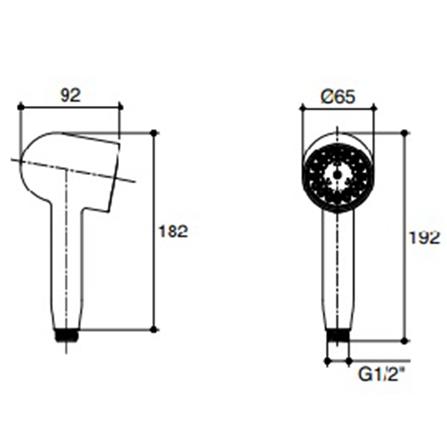 หัวฝักบัวสายอ่อน KOHLER K-26286T-G-CP_2