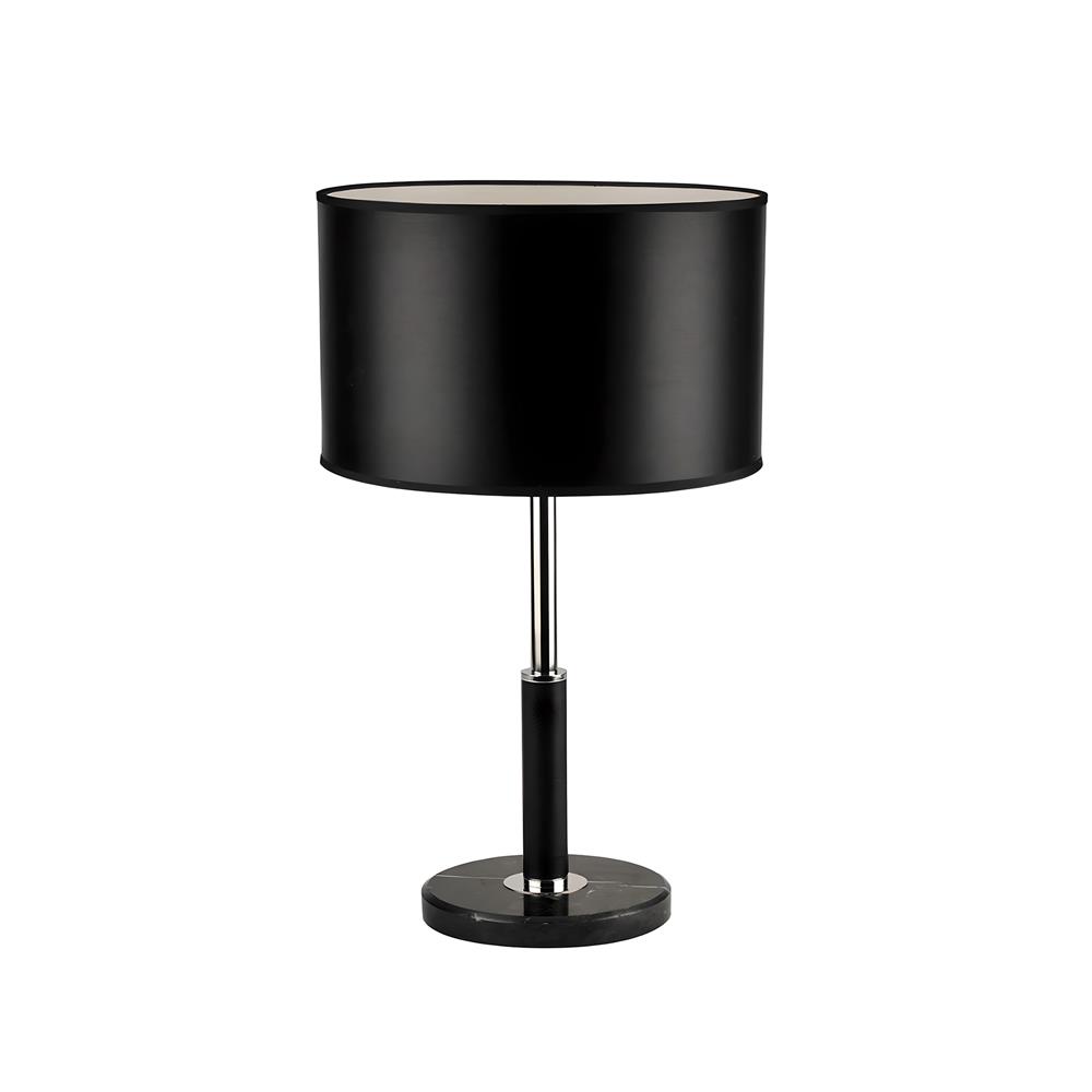 ไฟตั้งโต๊ะ LUMAX 01-02421 สีดำ/เงิน