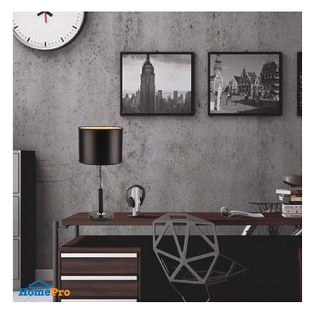 ไฟตั้งโต๊ะ LUMAX 01-02421 สีดำ/เงิน_1