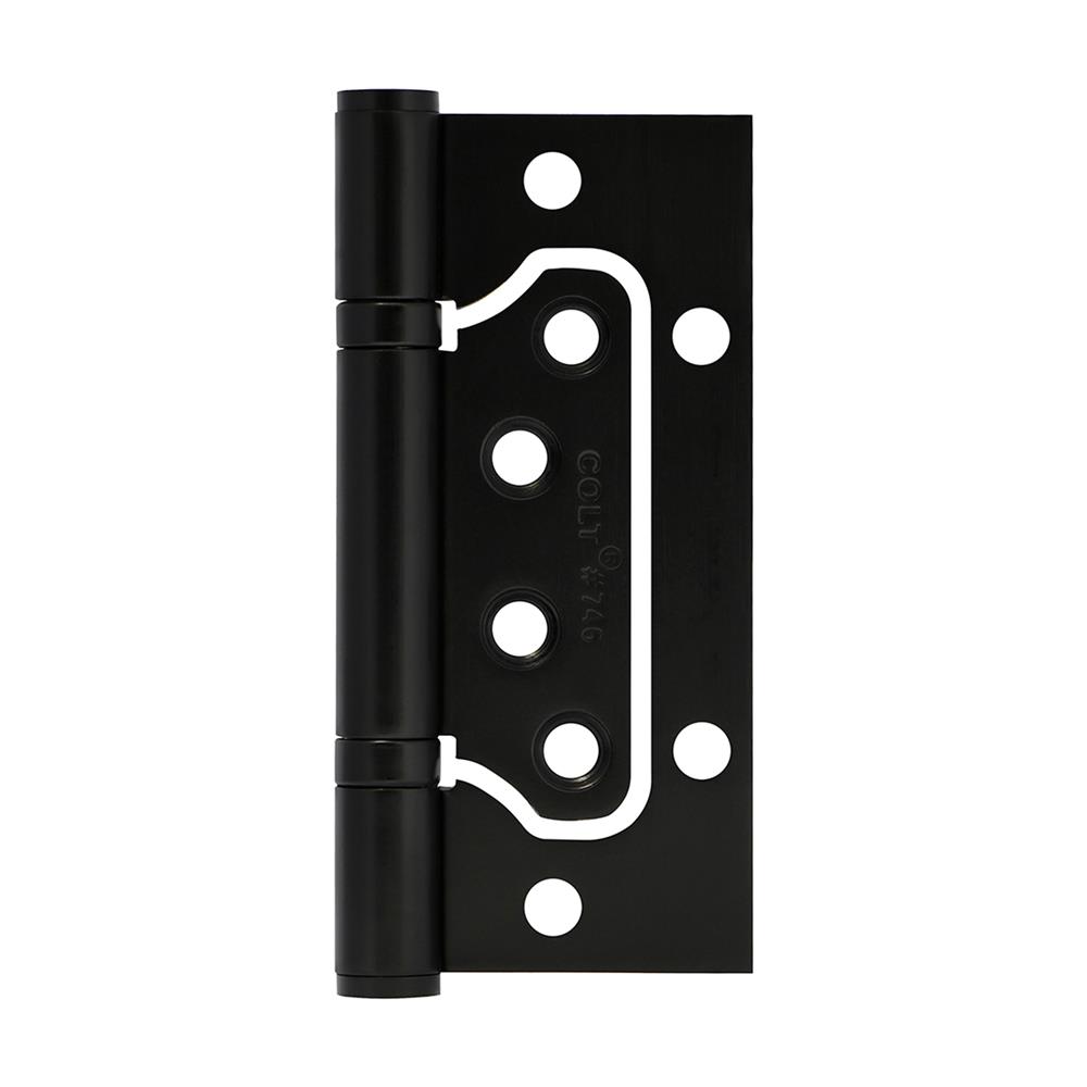 บานพับ 4X3 นิ้ว X 2.5 มม. COLT LITE 746 ไม่เซาะร่อง สีดำ แพ็ก 3 ชิ้น