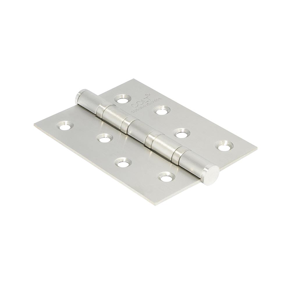 บานพับ 4X3 นิ้ว X 2 มม. COLT 30228 SUS304 สีสเตนเลส (แพ็ก 3 ชิ้น)