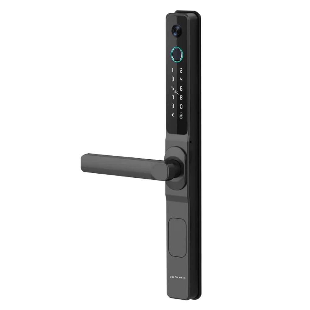 กลอนดิจิตอล CONLOCK CL-165FB PRO สีดำ