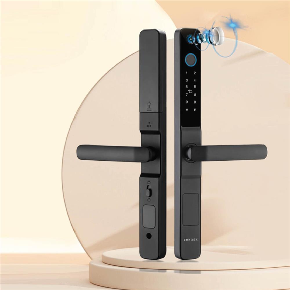 กลอนดิจิตอล CONLOCK CL-165FB PRO สีดำ