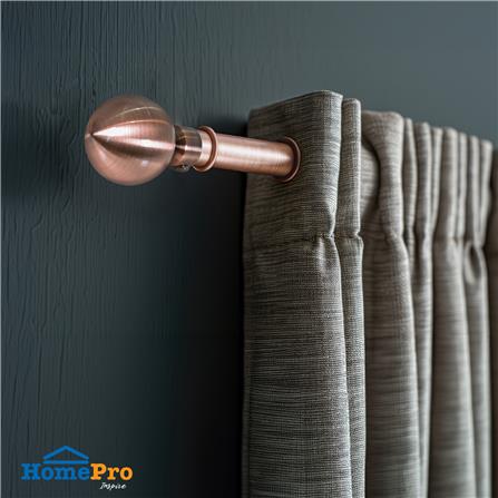 หัว-ท้ายรางม่าน HOME LIVING STYLE NIC 19 มม. สีทองแดง_4