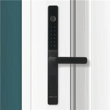 กลอนดิจิตอล CONLOCK CL-165FB สีดำ_4