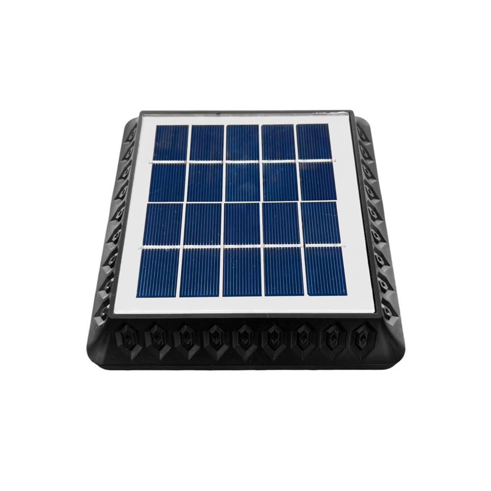 ไฟหัวเสา SOLAR LUMAX 74-00037 15 วัตต์ RGB สีดำ