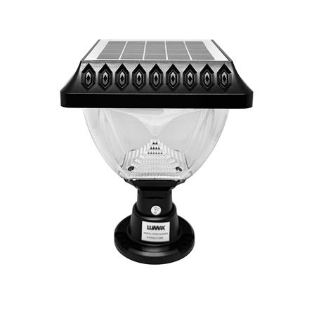 ไฟหัวเสา SOLAR LUMAX 74-00037 15 วัตต์ RGB สีดำ_1