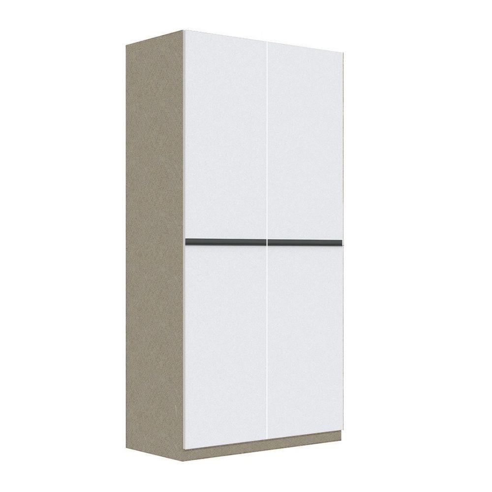ตู้เสื้อผ้า 2 บานเปิด SB BUILT IN WARDROBE PLUS 59061115 100 ซม. สีขาว