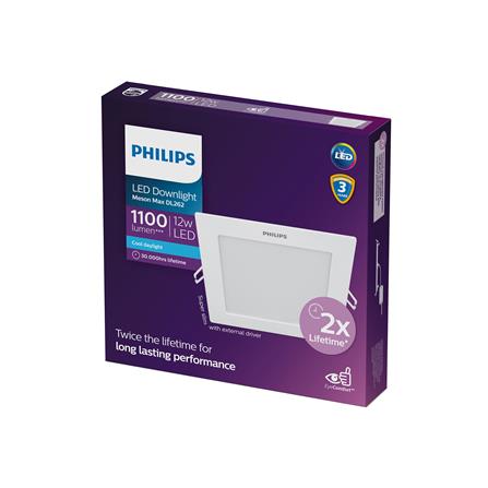 ดาวน์ไลท์ LED PHILIPS DL262 6 นิ้ว 12 วัตต์ DAYLIGHT สีขาว_3