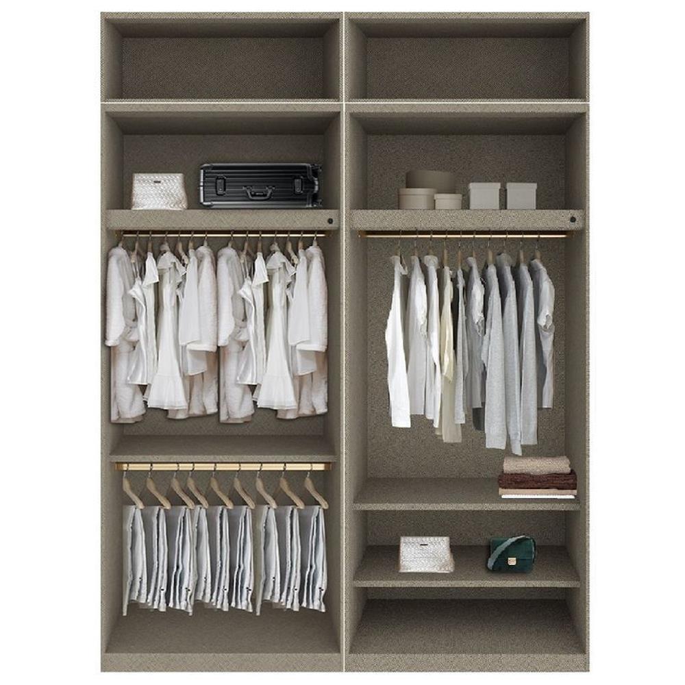 ตู้เสื้อผ้า 4 บานเปิด SB BUILT IN WARDROBE PLUS 59061132 200 ซม. สีไม้อ่อน