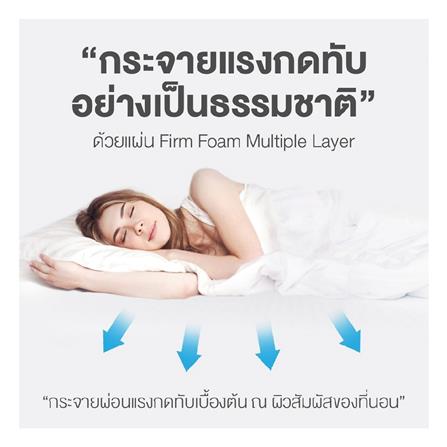 ที่นอน 6 ฟุต DUNLOPILLO MANSION พร้อมชุดเครื่องนอน 11 ชิ้น_12