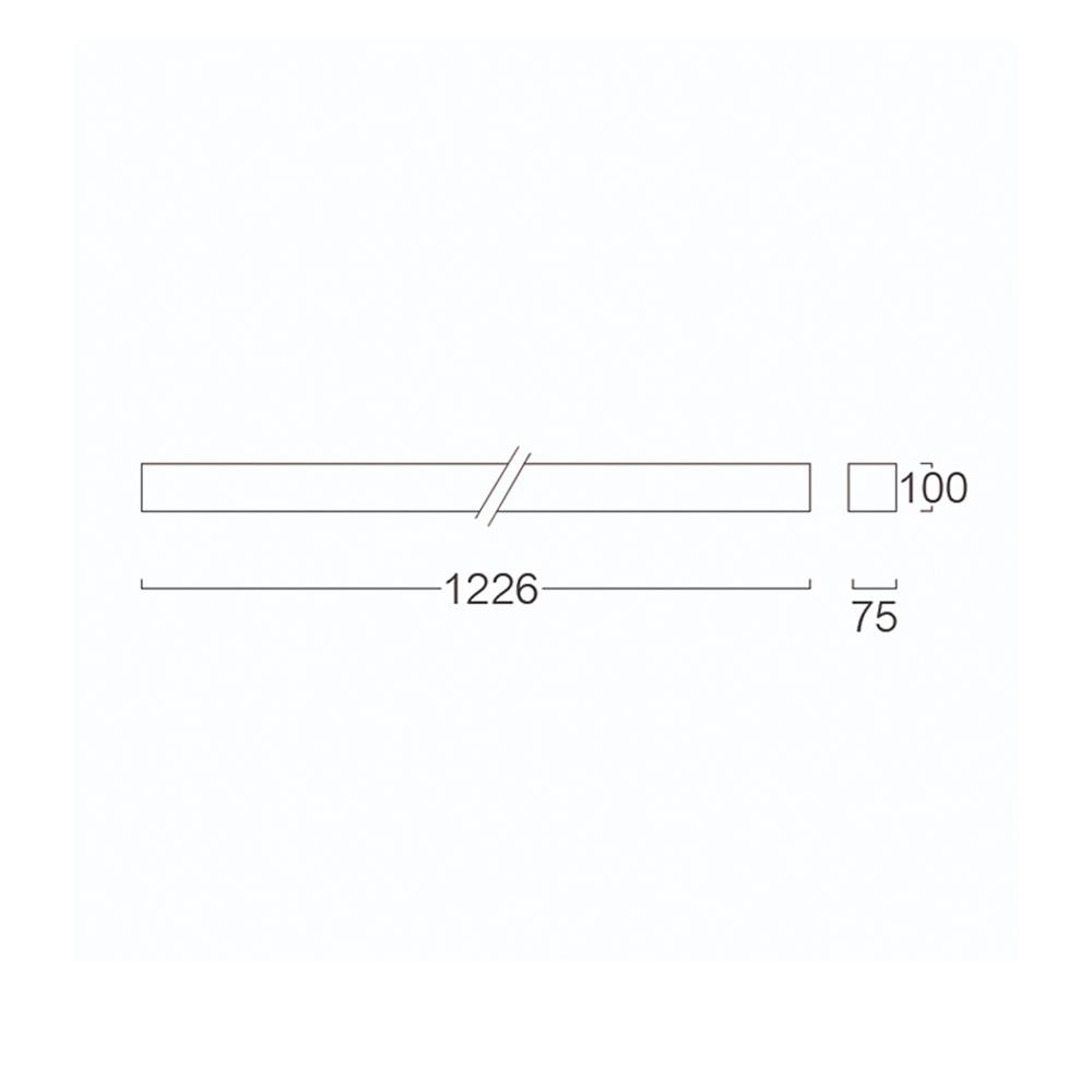 โคมติดลอย LUMAX 9E-01966 1X1200 สีเทา