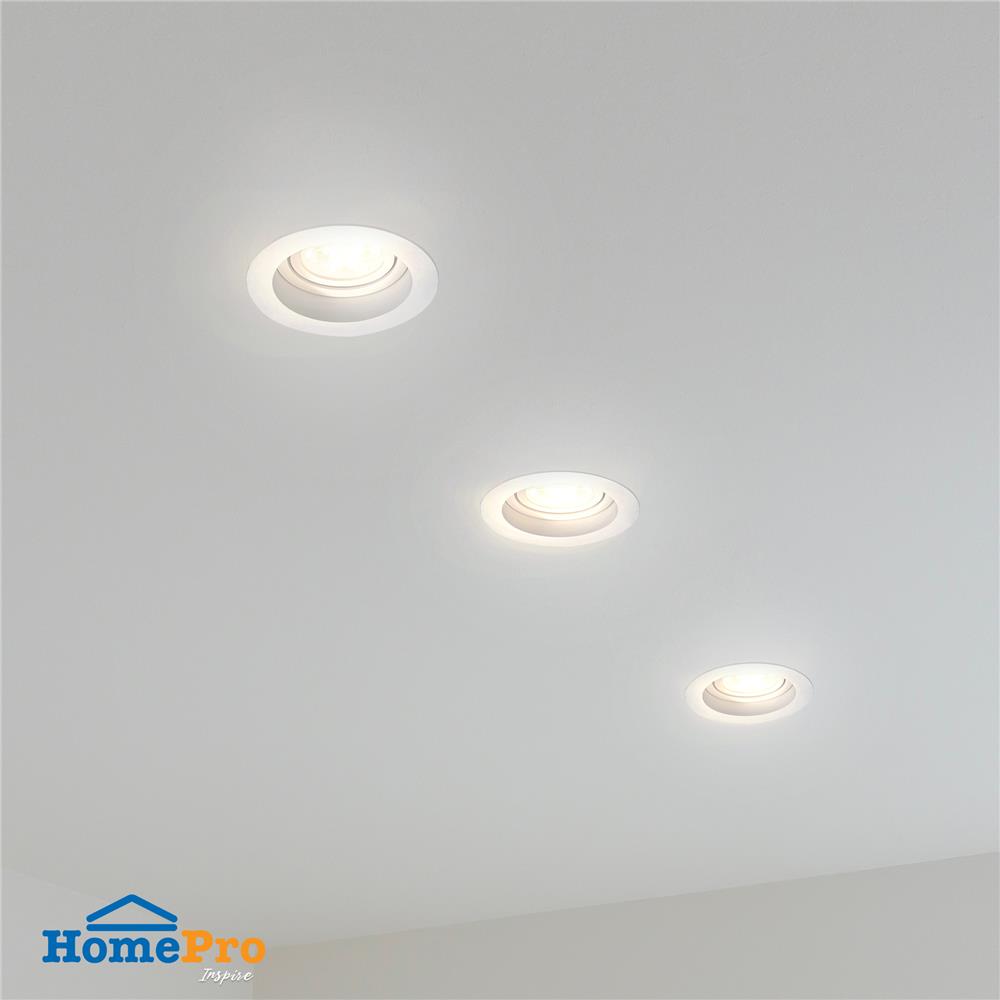 ดาวน์ไลท์ CARINI CS26 3 นิ้ว สีขาว กลม