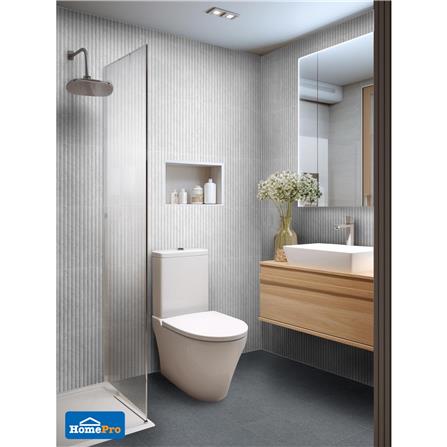 กระเบื้องผนัง 25x40 ซม. TARA ทีแกน เทา (EXC) PM 1 ตร.ม._4