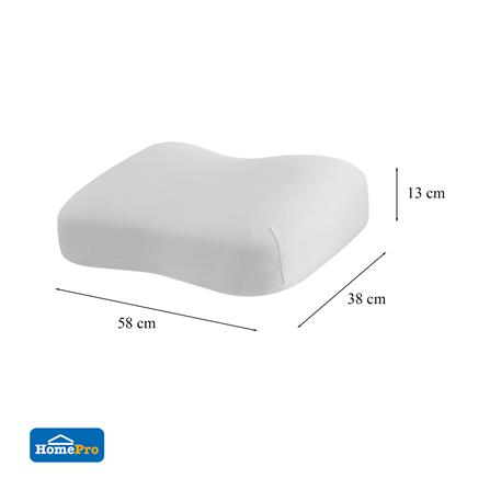 หมอนสุขภาพ เมมโมรี่โฟม HOME LIVING STYLE BELLA 14x22 นิ้ว สีเทา_8