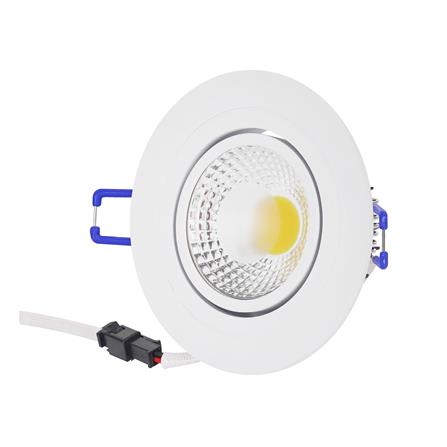 ดาวน์ไลท์ LED CARINI LCG0330R 3 นิ้ว 5 วัตต์ WARM WHITE สีขาว_2