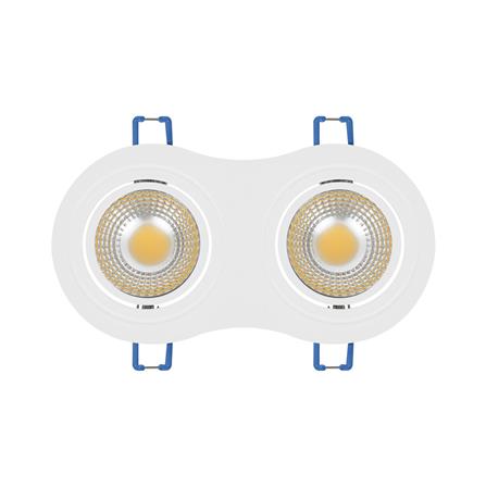 ดาวน์ไลท์ LED CARINI LCG0330R 6 นิ้ว 10 วัตต์ WARM WHITE สีขาว_0