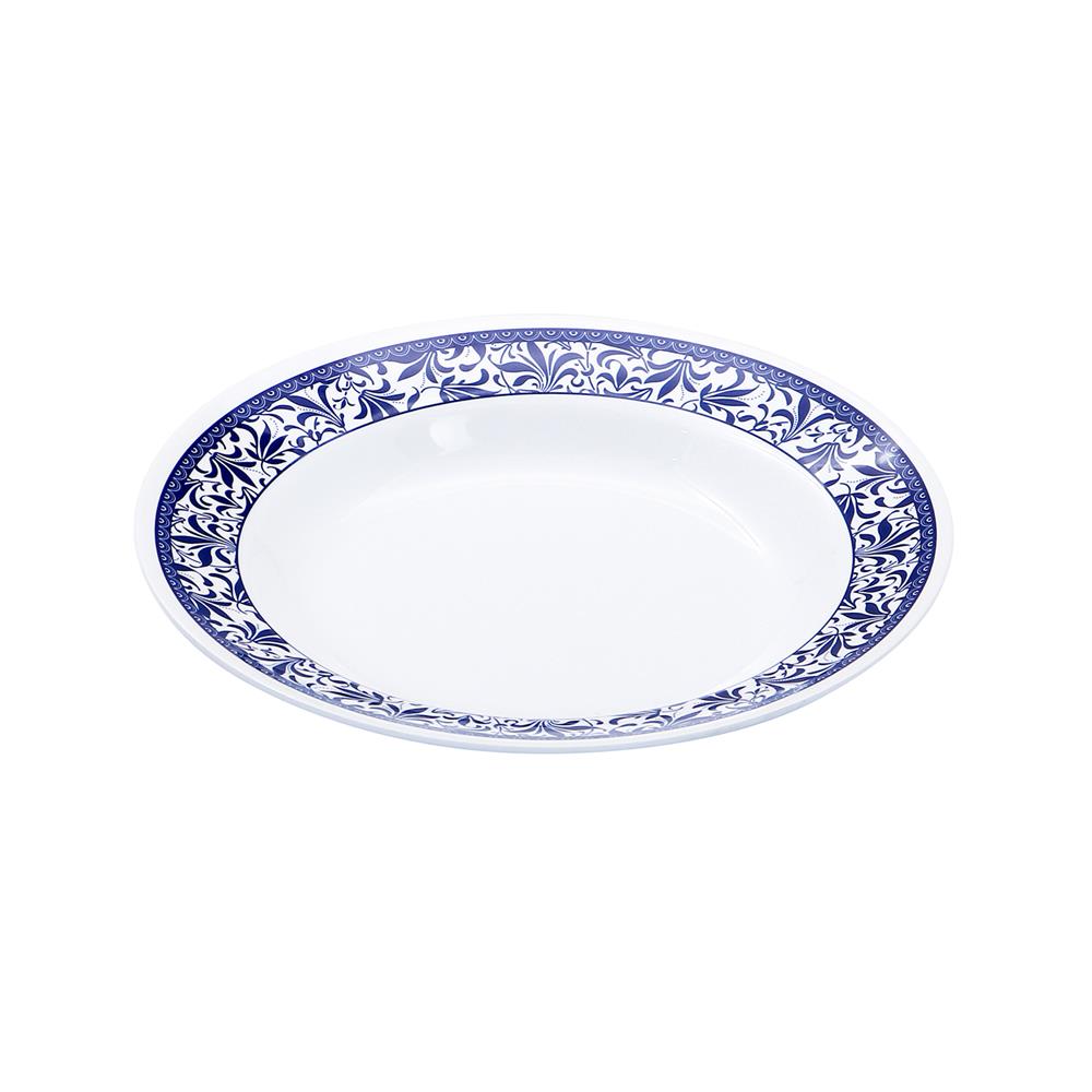 จานเมลามีนลึก 9 นิ้ว VANDA BLUE GARDEN