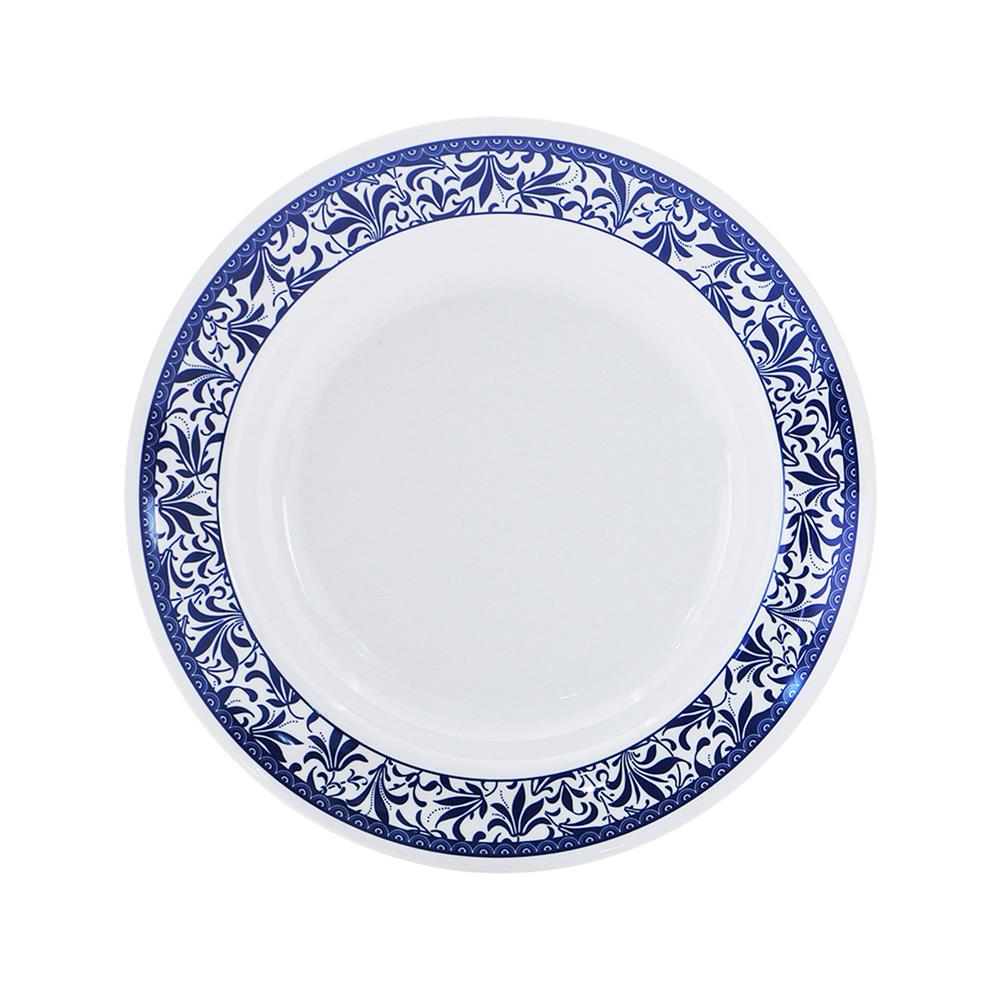 จานเมลามีนลึก 9 นิ้ว VANDA BLUE GARDEN