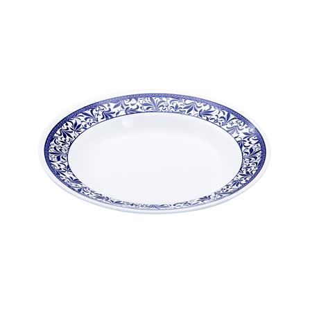 จานเมลามีนลึก 9 นิ้ว VANDA BLUE GARDEN_1