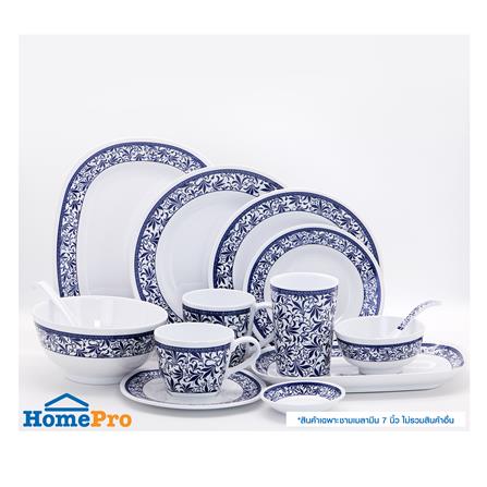 ชามเมลามีน 7 นิ้ว VANDA BLUE GARDEN_4