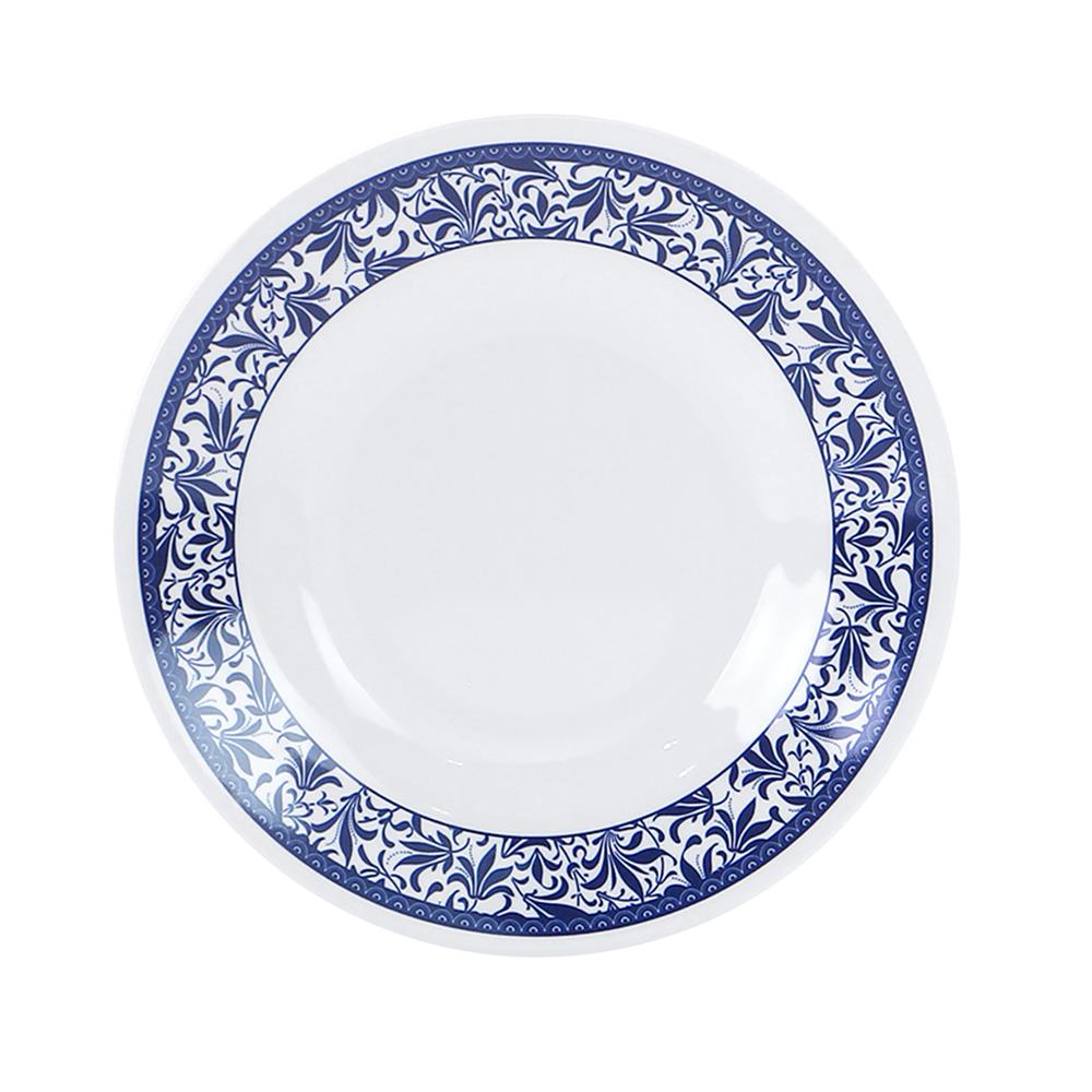 จานเมลามีนตื้น 6.5 นิ้ว VANDA BLUE GARDEN