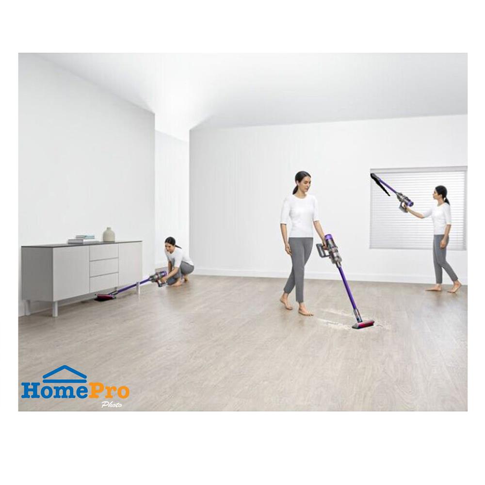 เครื่องดูดฝุ่นแบบด้าม DYSON SV49 V12 ORIGIN IRON/PURPLE