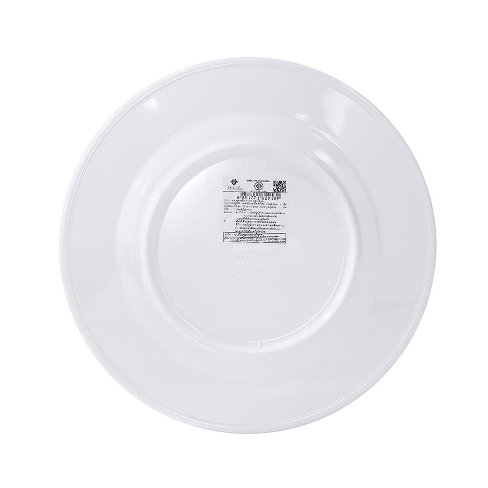 จานเมลามีนตื้น 9 นิ้ว VANDA BLUE GARDEN