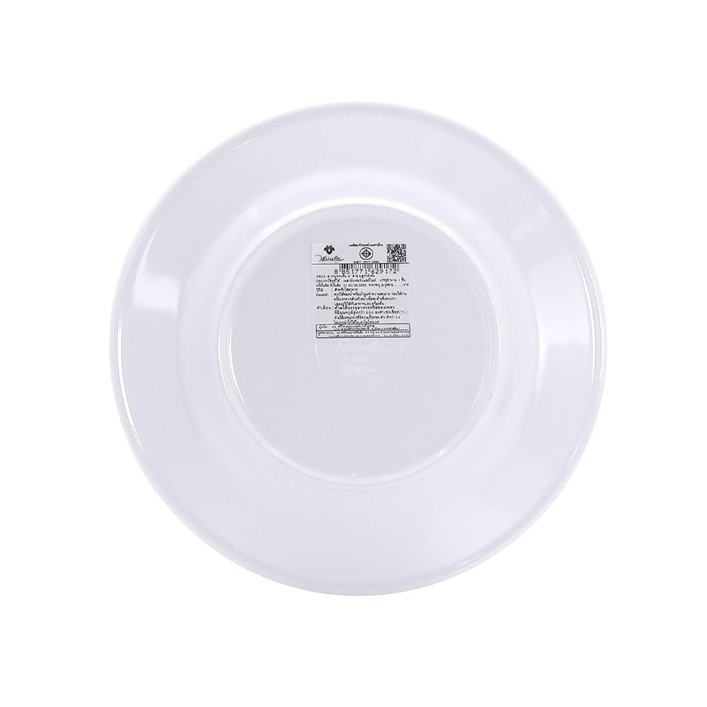 จานเมลามีนตื้น 8 นิ้ว VANDA BLUE GARDEN