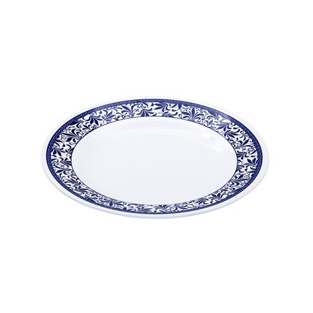 จานเมลามีนตื้น 8 นิ้ว VANDA BLUE GARDEN_1