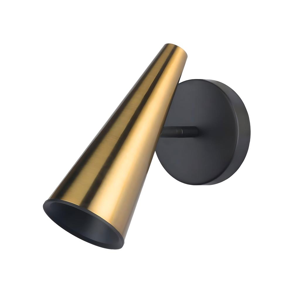 ไฟกิ่งภายใน LUMAX 01-02972 สีดำ/BRASS 1 หัว