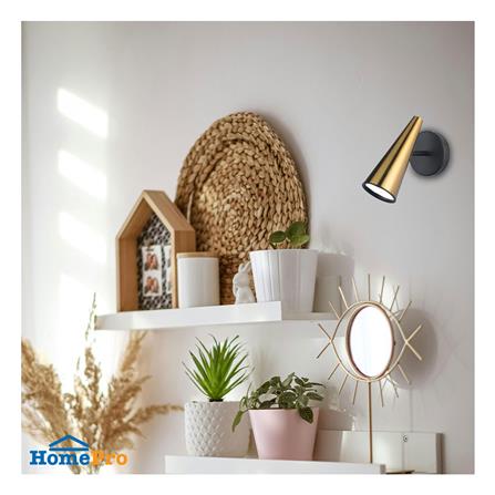 ไฟกิ่งภายใน LUMAX 01-02972 สีดำ/BRASS 1 หัว_1